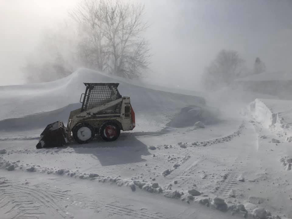 Snow drift